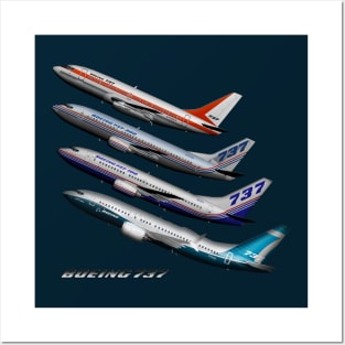 737 Generations Posters and Art